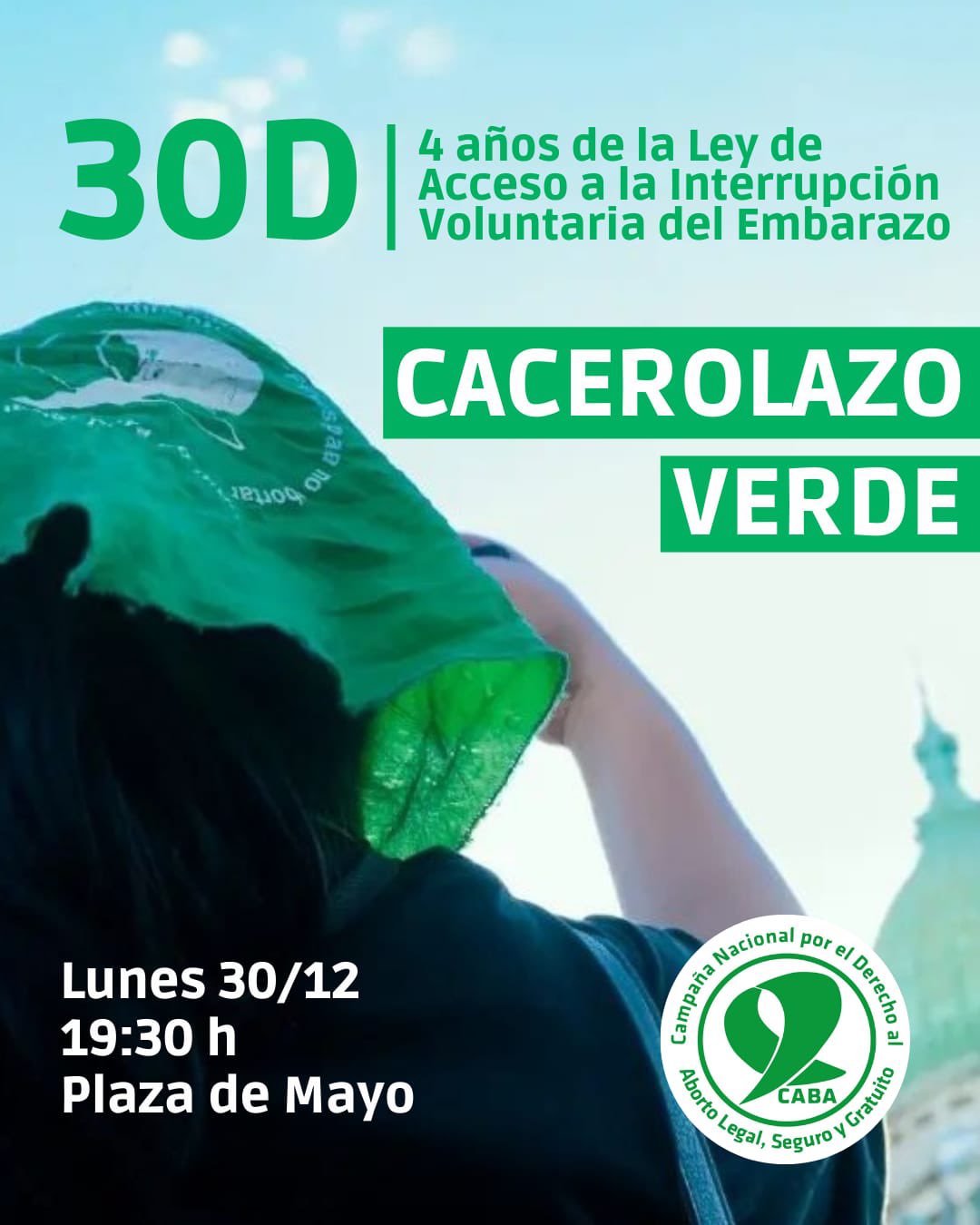 30D: Cacerolazo Verde