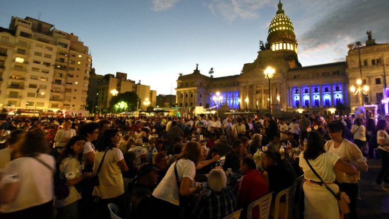 Navidad frente al Congreso