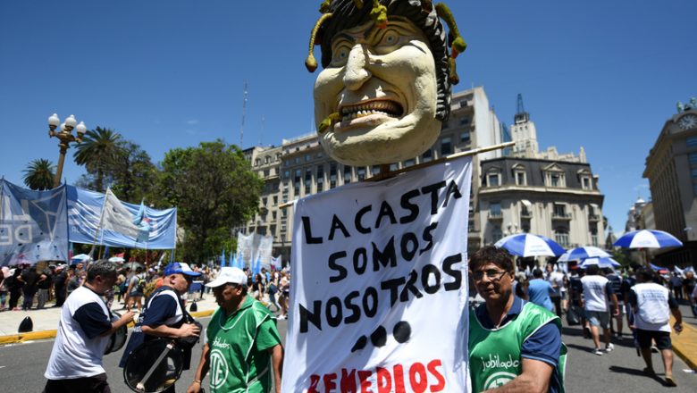 Marcha de la Jornada Federal de Lucha a Plaza de Mayo