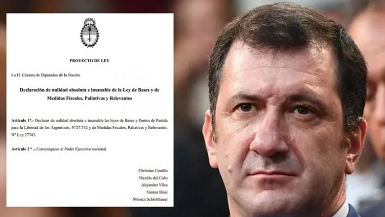 El Frente de Izquierda exige la nulidad de la Ley Bases tras el escándalo de corrupción del ex senador Edgardo Kueider