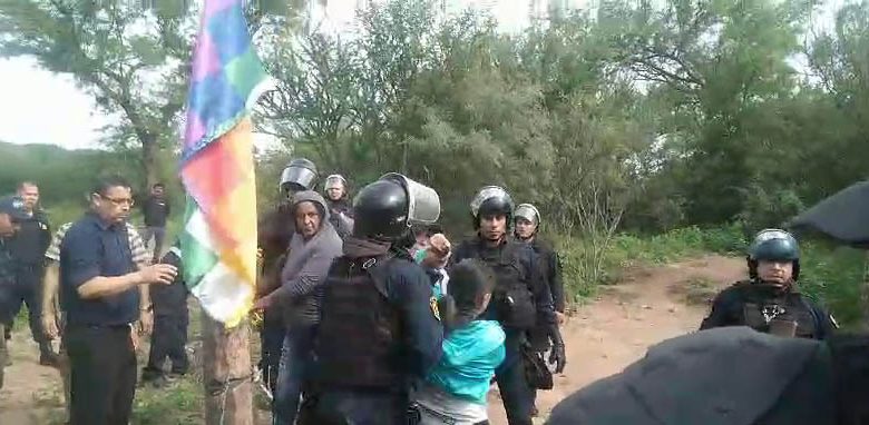 Santiago del Estero: Usurpación de territorio indígena con apoyo policial