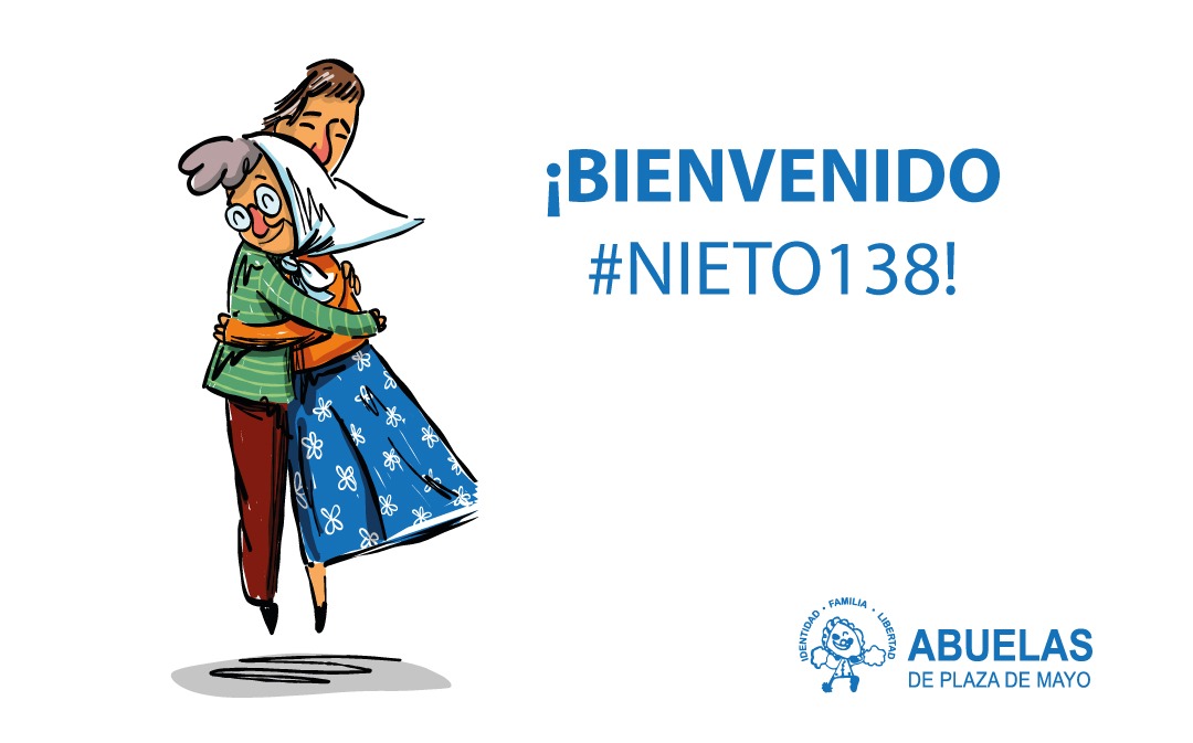 Abuelas anuncia el encuentro de un nuevo nieto