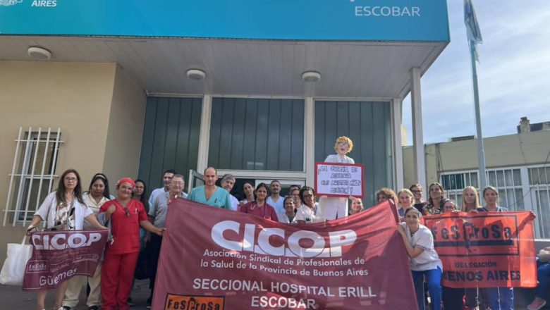 Una comitiva de Cicop-Erill expuso en una reunión con el Ministerio de Salud bonaerense la situación crítica que atraviesa el hospital de Escobar