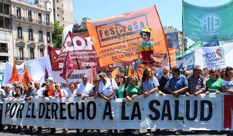 Abrazo al Ministerio de Salud de la Nación en defensa de la salud pública y la vida