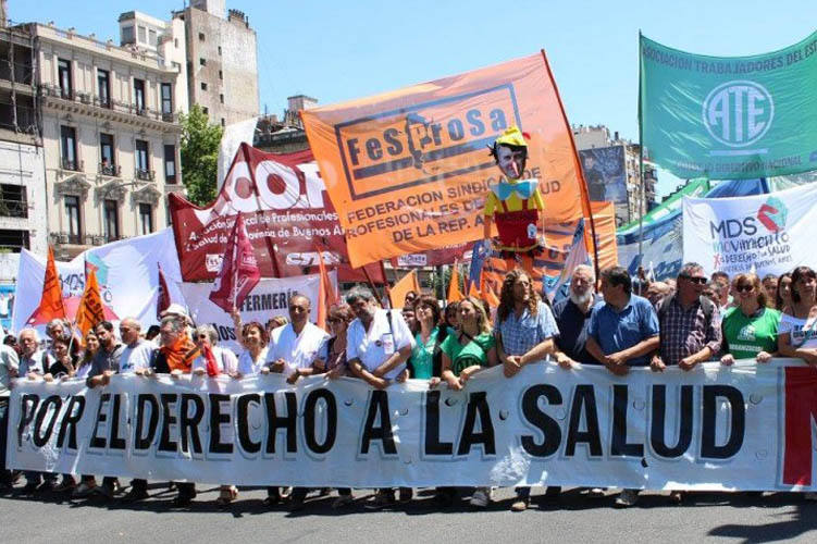 Abrazo al Ministerio de Salud de la Nación en defensa de la salud pública y la vida