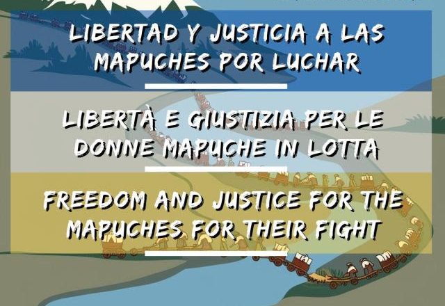 Puelmapu: Justicia y Libertad a las Mapuches por luchar