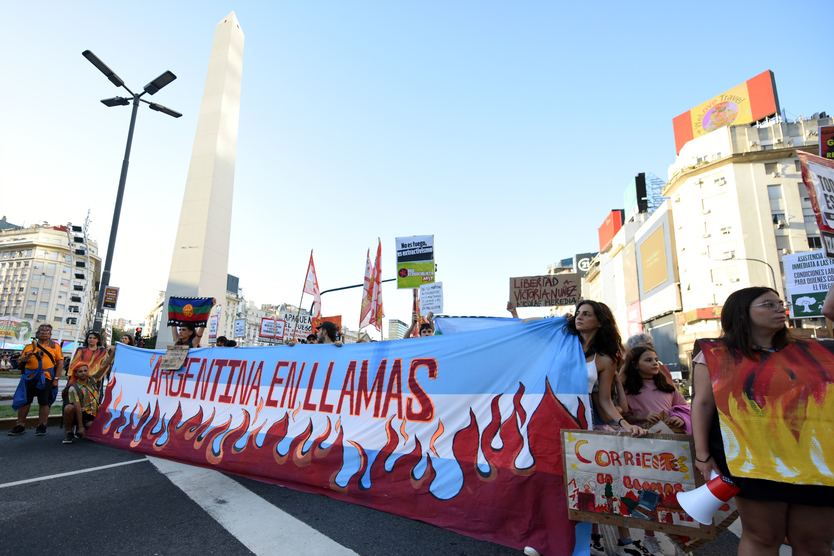 “La libertad retrocede y el extractivismo avanza”