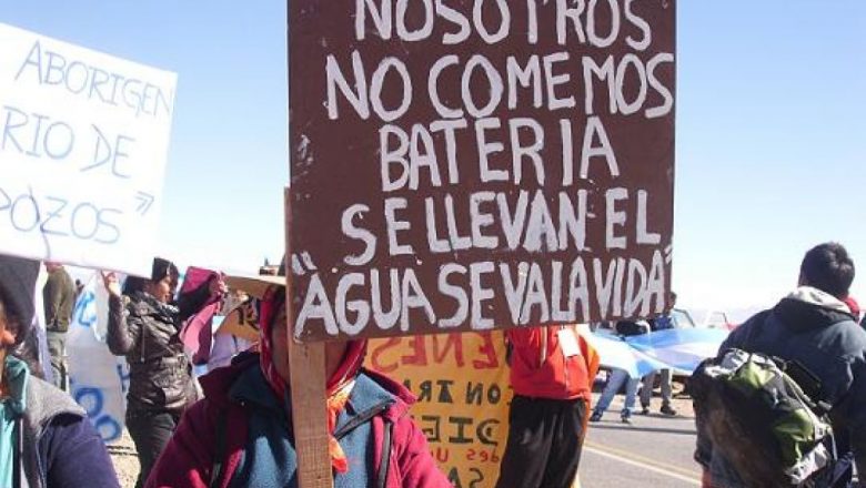 Salinas grandes presente en el Tribunal Internacional de la Naturaleza