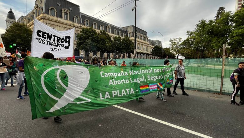 #8M en La Plata: unidad contra el fascismo