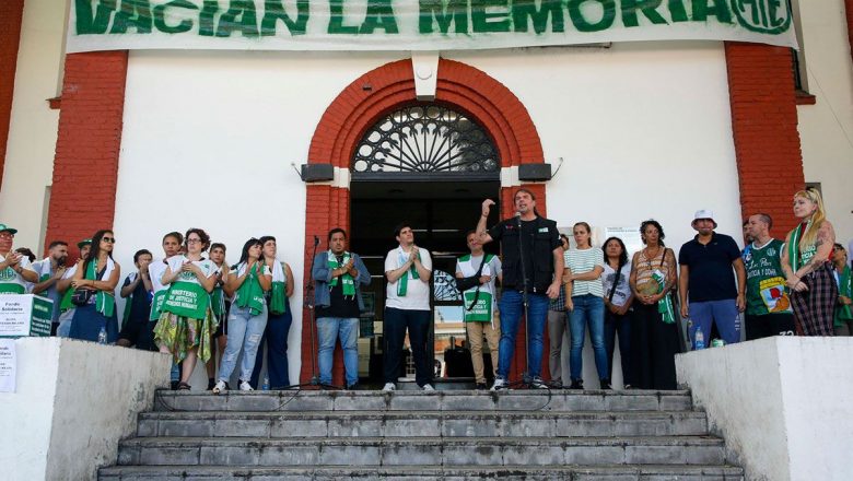 Un nuevo atropello de Baños: impidió el ingreso de delegados y trabajadores a la Secretaría de Derechos Humanos