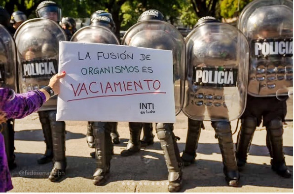 “El INTI no se fusiona, se defiende”