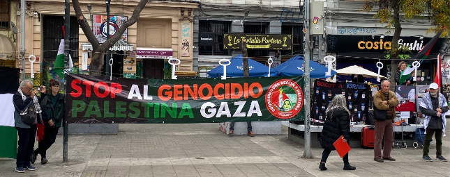 Chile_Valparaiso: Jornada en Defensa del Pueblo Palestino y Denuncia del genocidio en Gaza