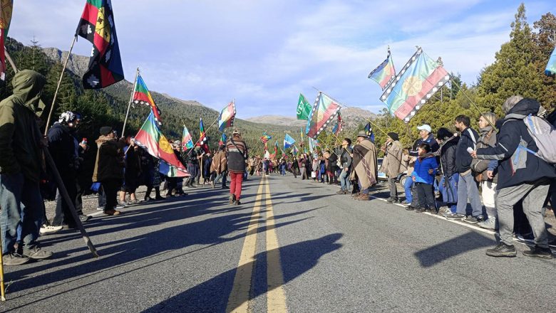 Neuquén: Caravana popular dio su apoyo a las comunidades mapuches bajo amenaza de desalojo