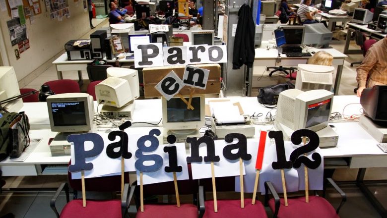 Trabajadores/as de Página|12 realizan paro hasta el lunes contra el “cepo salarial” del Grupo Octubre
