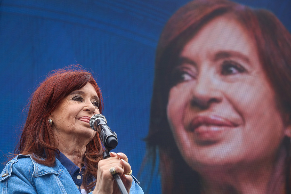 Cristina dijo que aunque la metan presa “no hay solución para el país con esta política”