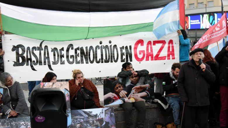 “No en nuestro nombre”: repudio a la complicidad de Milei con el Estado genocida de Israel