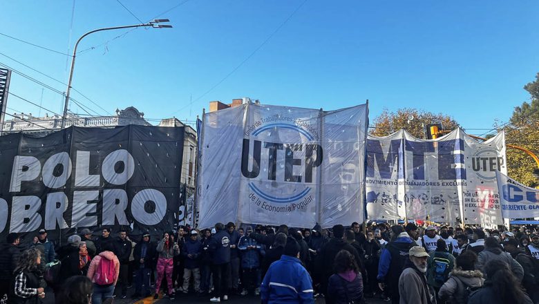 Masiva jornada nacional de lucha por trabajo genuino y salarios dignos: mientras, el Gobierno sigue sin dar respuestas