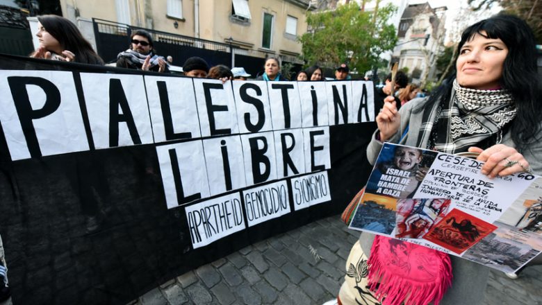 CABA: Cacerolazo en la Embajada de Egipto en solidaridad con el pueblo palestino de Gaza