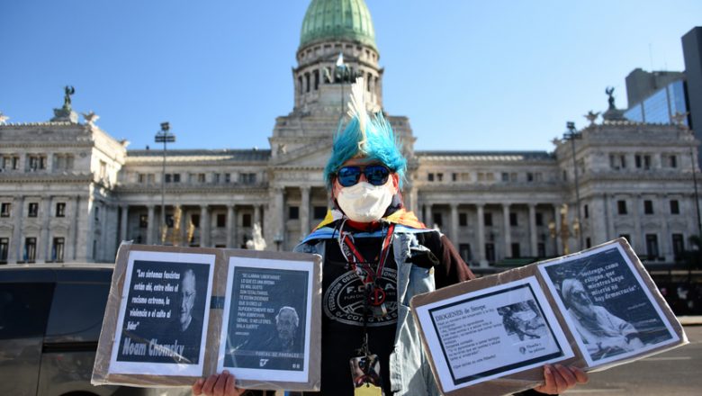 “Jubilonga protestona” en el Congreso de la Nación