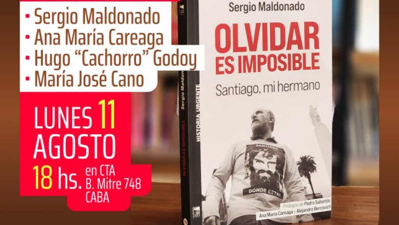 Presentación de “Olvidar es imposible. Santiago, mi hermano”