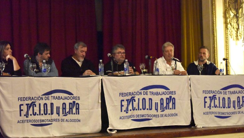 Encuentro Sindical de Aceiteros, UOM, ATE y SiPreBA para “impulsar la unidad de la clase trabajadora”