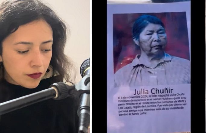 ¿Chew müley Julia Chuñil?: La canción de Constanza Nahuelpán por la defensora mapuche desaparecida