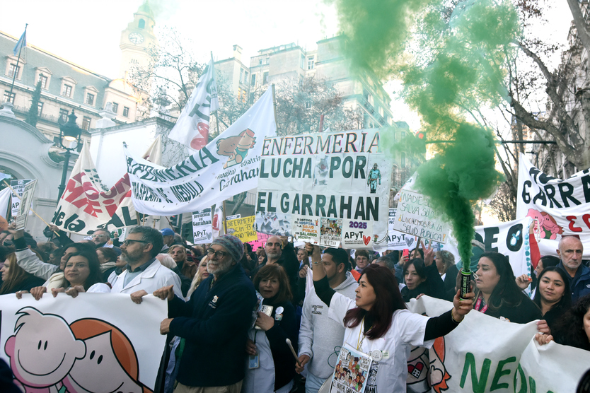 “Gran triunfo de la lucha del Garrahan: 61% al básico”