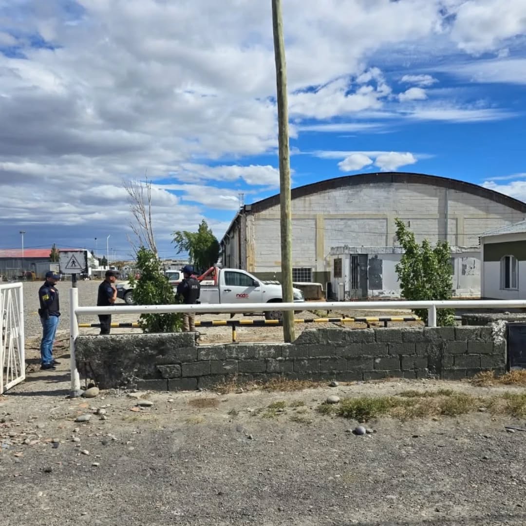 Las Heras, Santa Cruz: PFA y Gendarmería en NCD contra protesta gremial