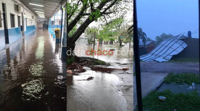 Chaco: hay más de mil evacuados por la crecida del Paraná y se espera que la situación empeore